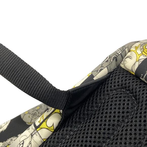 Prada Backpack Black Yellow Multi main image 14